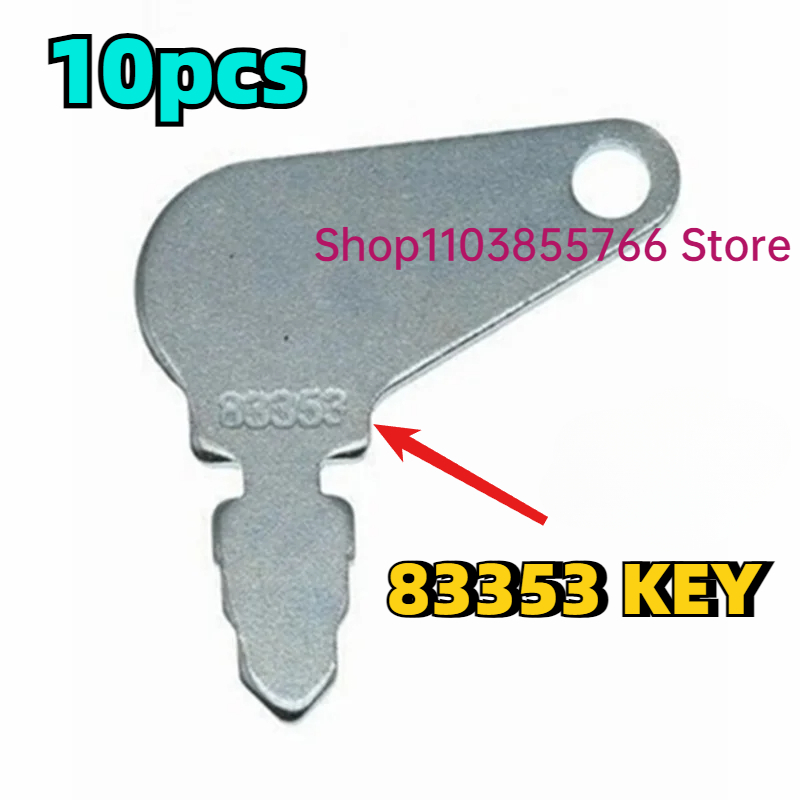 Heavy Equipment For Construction - 10PCS 83353 Keys For Kubota Construction