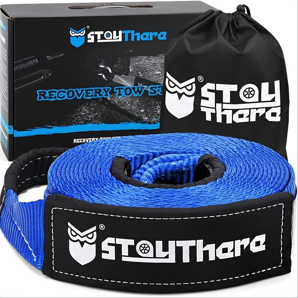 Heavy Equipment Working - Multi-functional Vehicle Tow Rope Rescue Kit