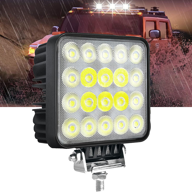 Heavy Equipment Working - 60W vehicle LED Work Light Spot