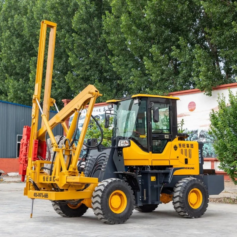 Heavy Equipment For Construction - Heavy Duty Hydraulic Screw Pile Driver