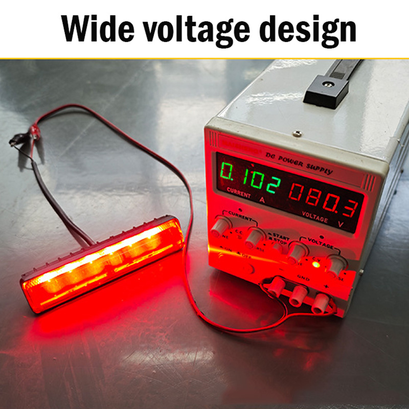 Heavy Equipment Working - 18W Red Forklift Warning Light Bar