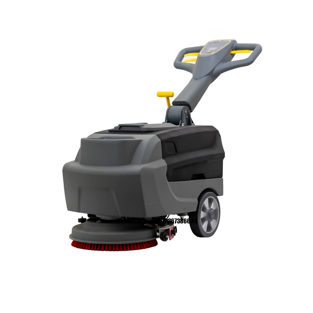 Industrial Floor Scrubber - Mini Hand-push Floor Scrubber Cleaning Industrial