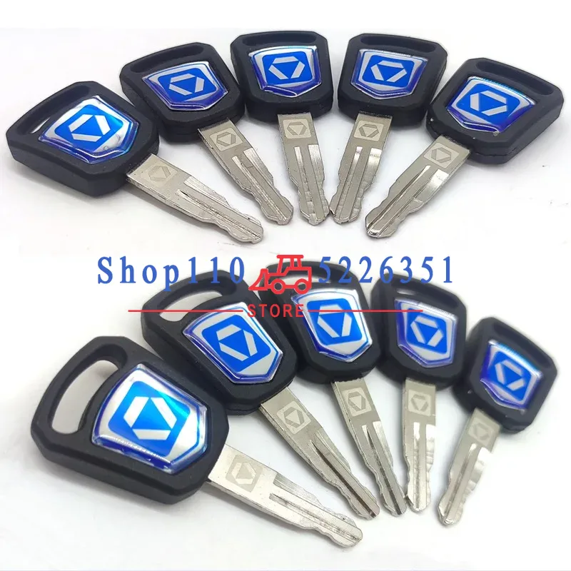 Heavy Equipment Key Set - 1PCS/3PCS/10PCS For XCMG XE60DA 65 75DA