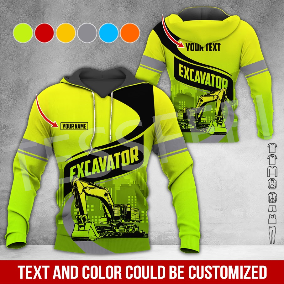 Heavy Equipment Operations - Custom Name Cosplay Crane Heavy Equipment