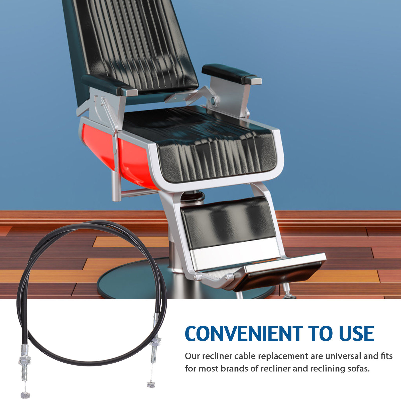 Heavy Equipment Handling - Heavy-Duty Recliner Cable Replacement Kit for