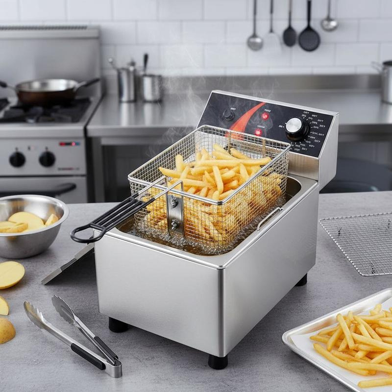 Heavy Equipment For Construction - Tabletop Frying Machine 12Qt / 11.5L