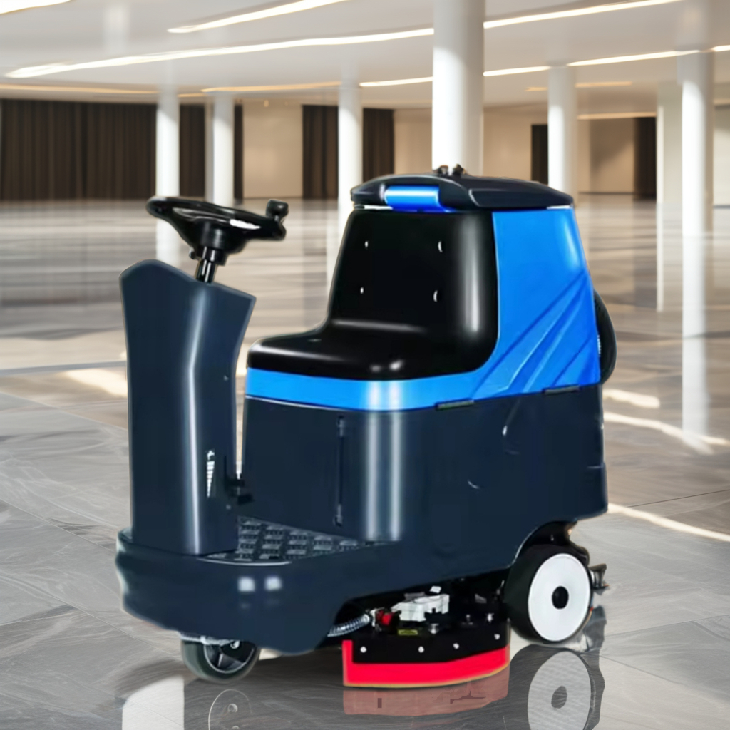 Industrial Floor Scrubber - Brand New Electric Cordless Dual Brush