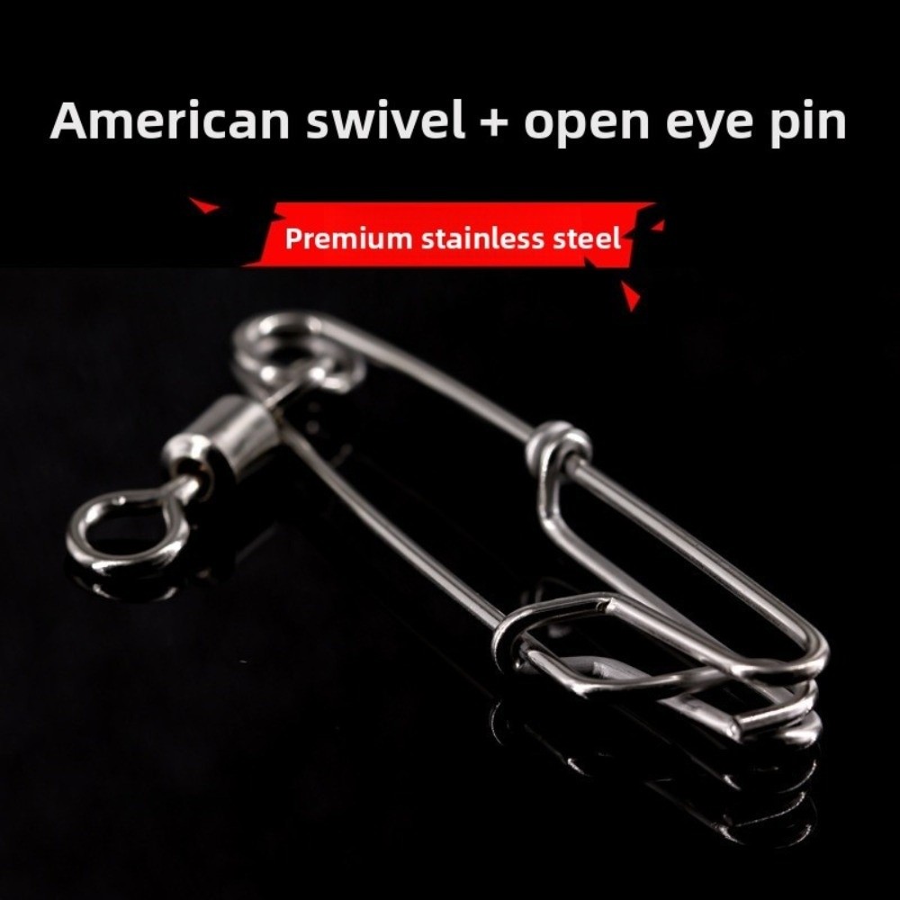 Heavy Equipment Supplies - 2pcs American Style Fishing Hook Connector