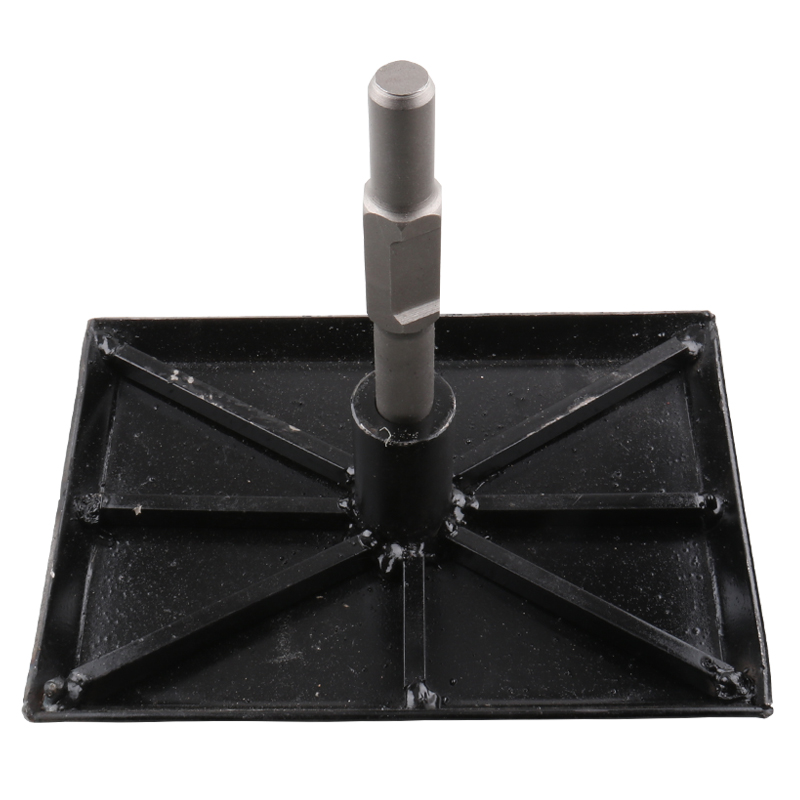 Plate Compactor Vibrator - Electric Pickaxe Soil Plate Leveler Foundation