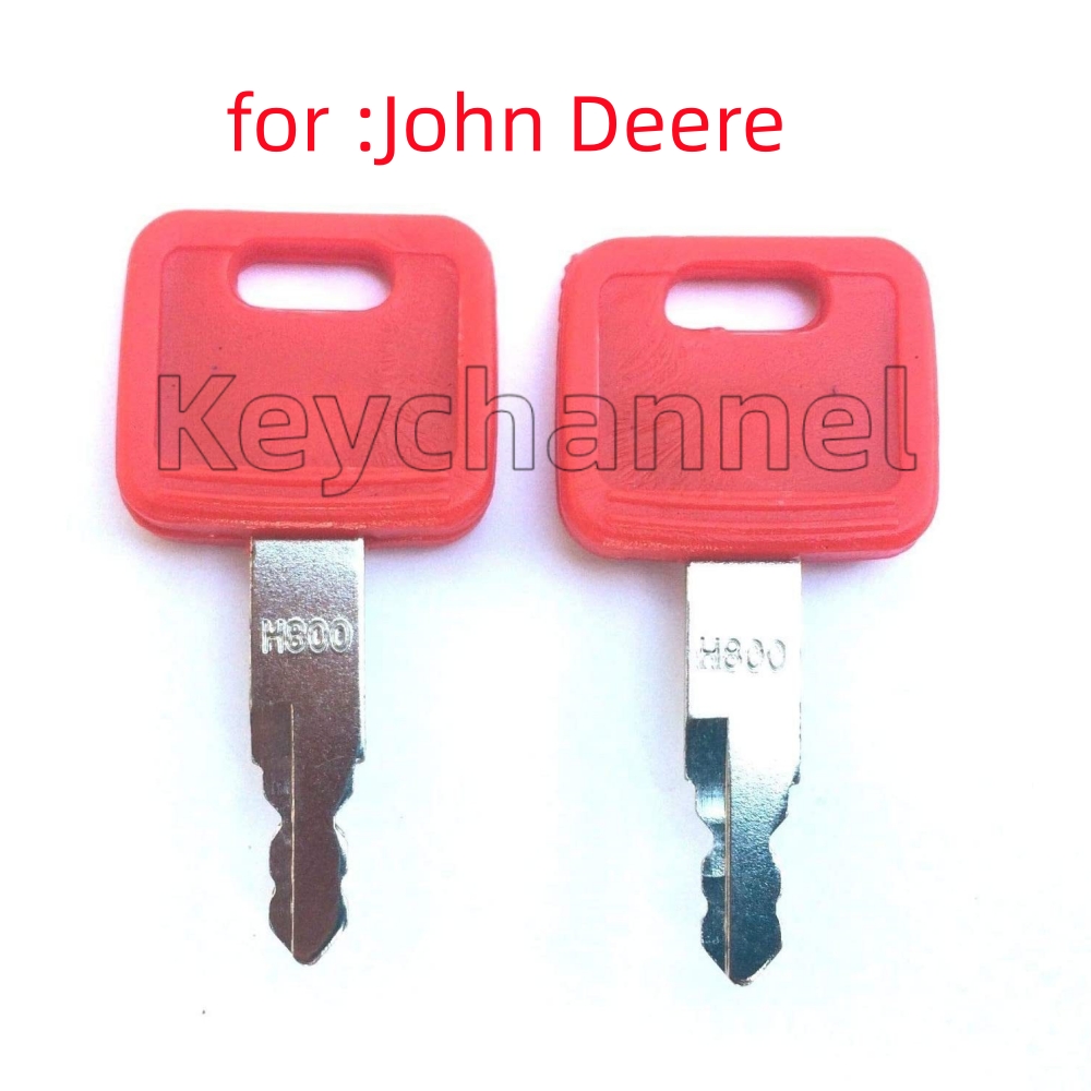 Heavy Equipment Key Set - keychannel 10pcs/lot Red Heavy Equipment Key