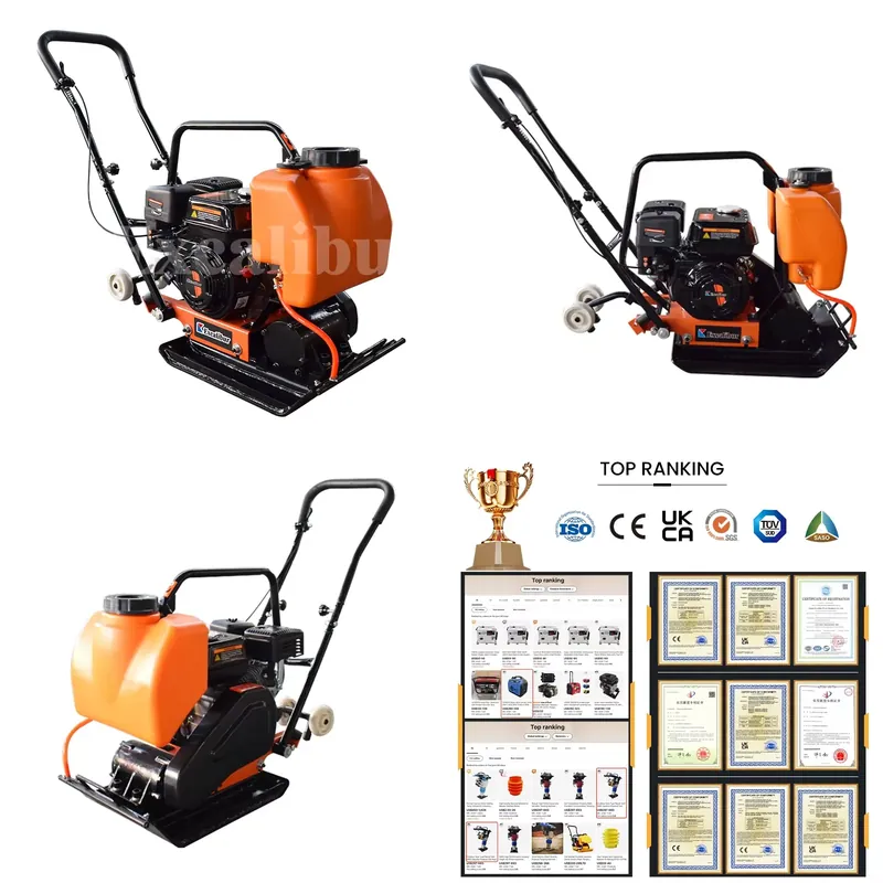 Plate Compactor Vibrator - [2026] Excalibur Hot Sale Mechanical 10KN