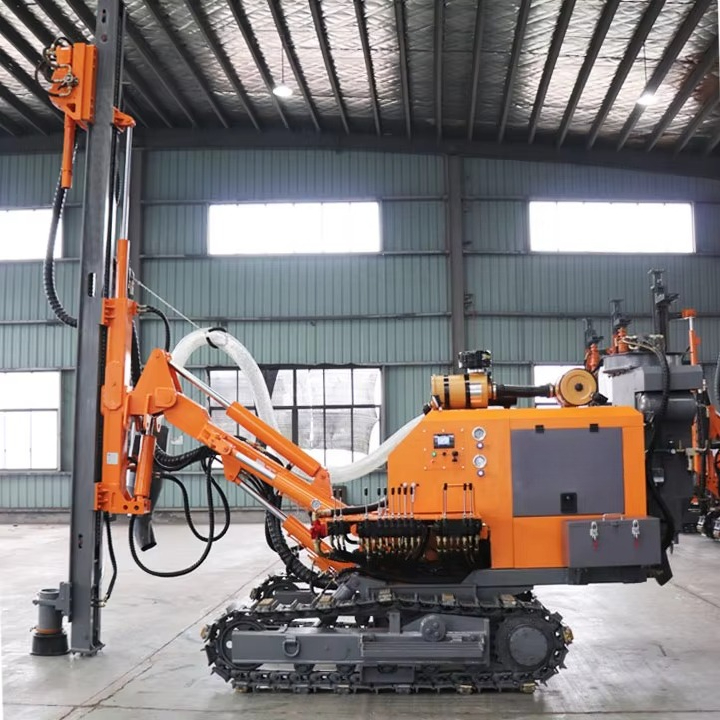Heavy Equipment In Mining - Heavy Duty Hydraulic Crawler DTH Drill