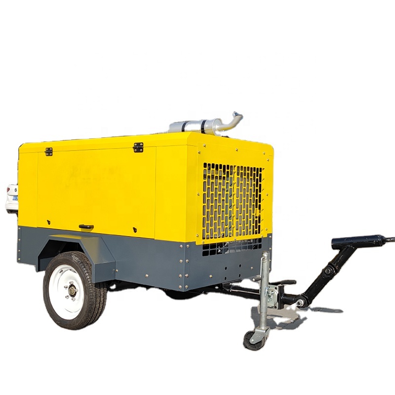 Heavy Equipment In Mining - Portable Screw Air Compressor Heavy Duty