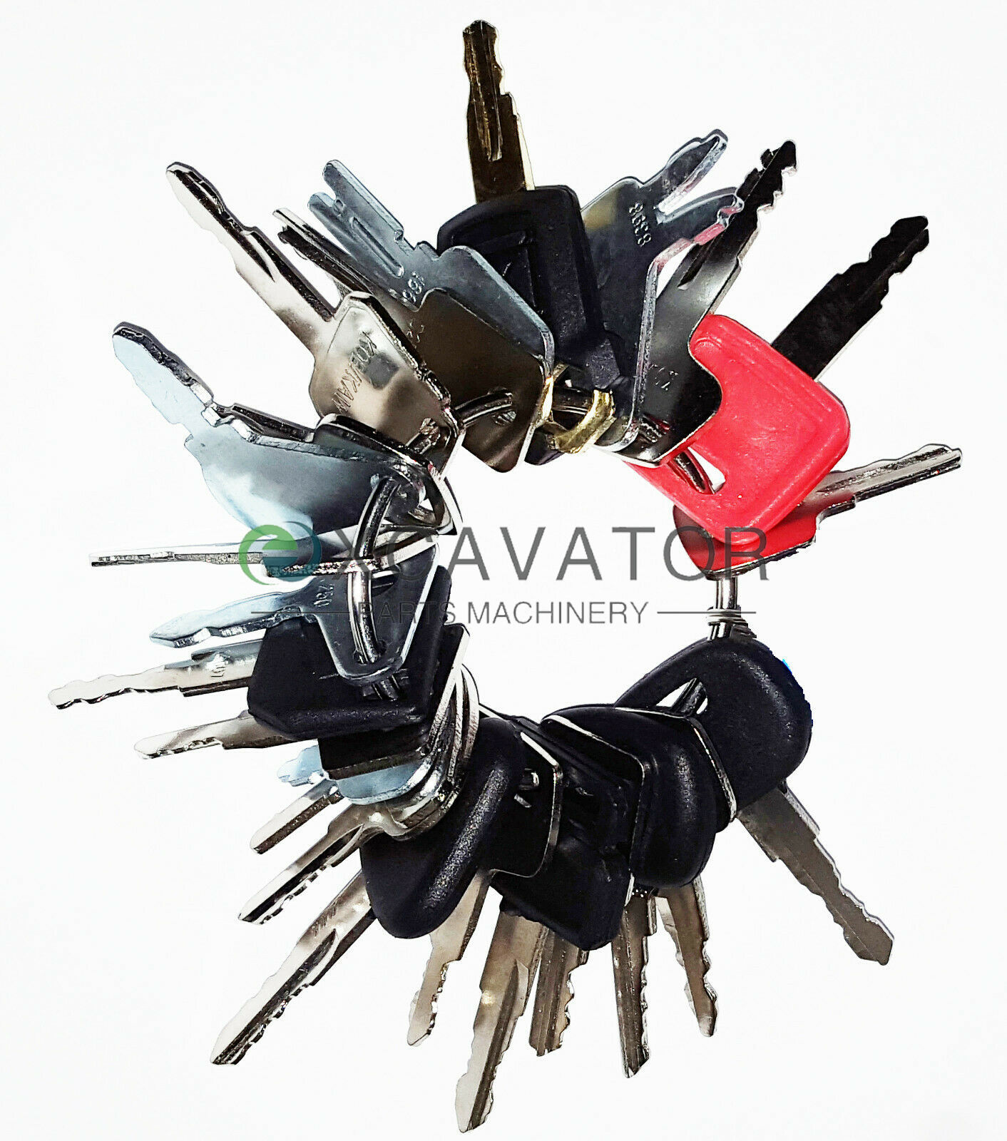 Heavy Equipment For Construction - 23 Keys Heavy Equipment Construction Ignition