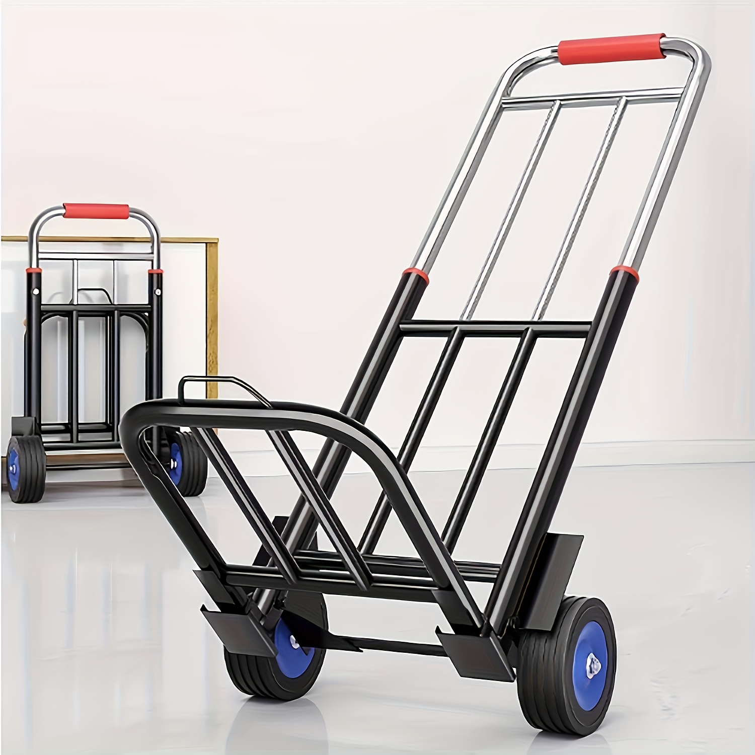 Heavy Equipment Unit - Heavy-Duty Foldable Stair Climbing Hand Truck