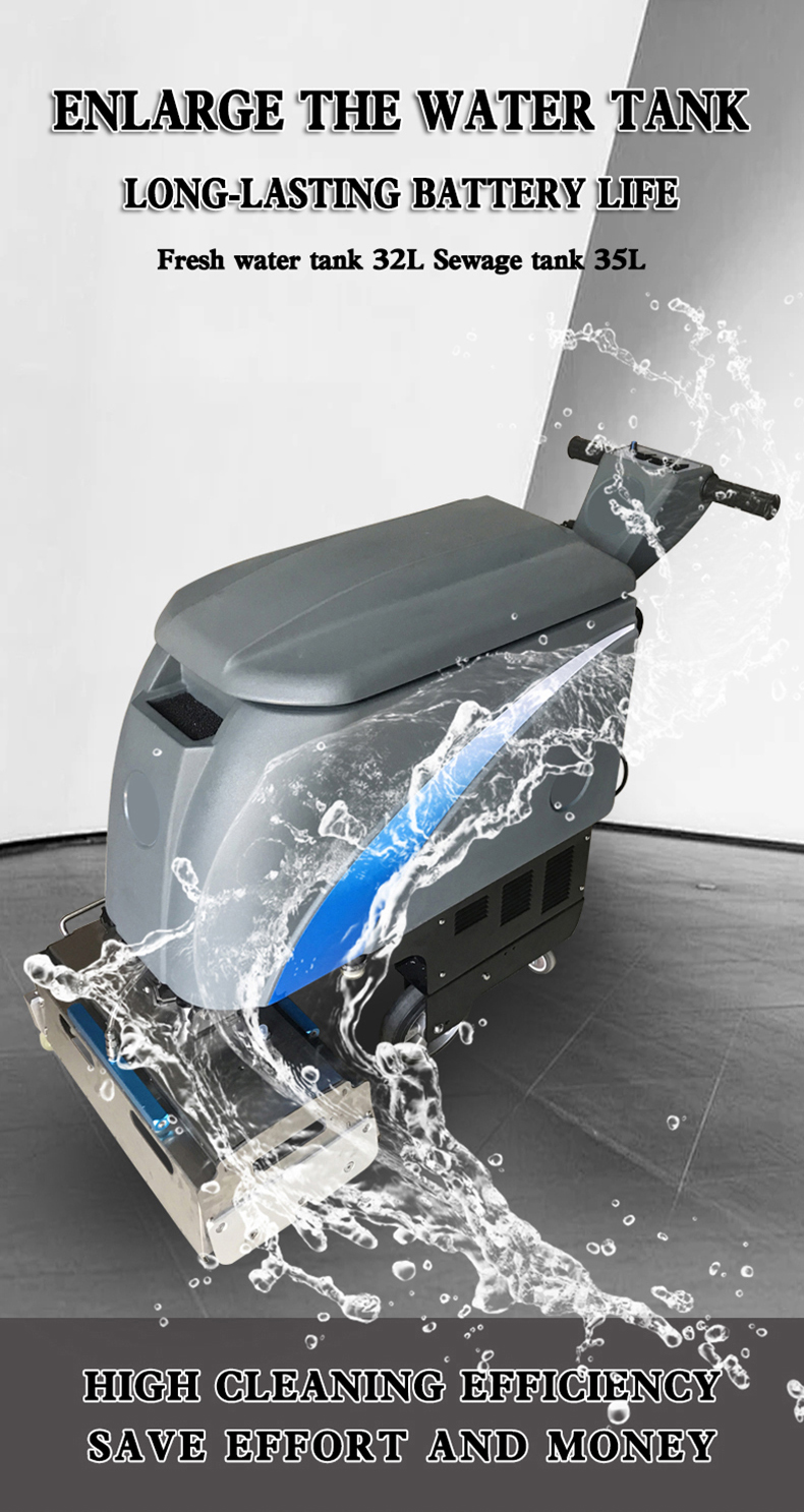 Electric Mini Autonomous Indus - огляд і ціна Industrial Floor Scrubber