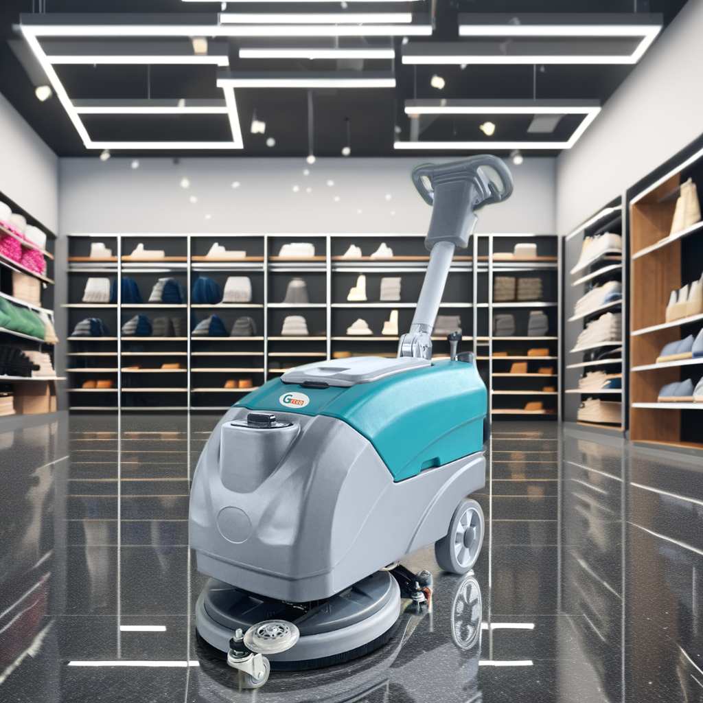 GS400 New Electric Industrial  - огляд і ціна Industrial Floor Scrubber