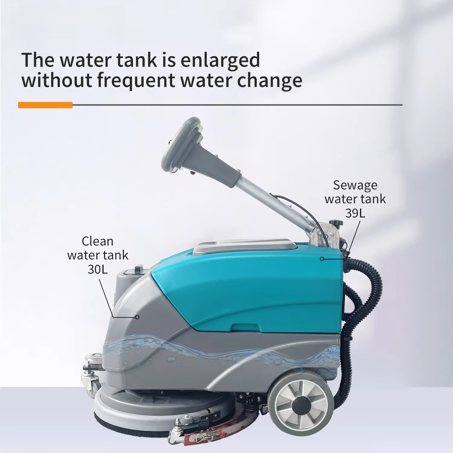 GS400 New Electric Industrial  - огляд і ціна Industrial Floor Scrubber