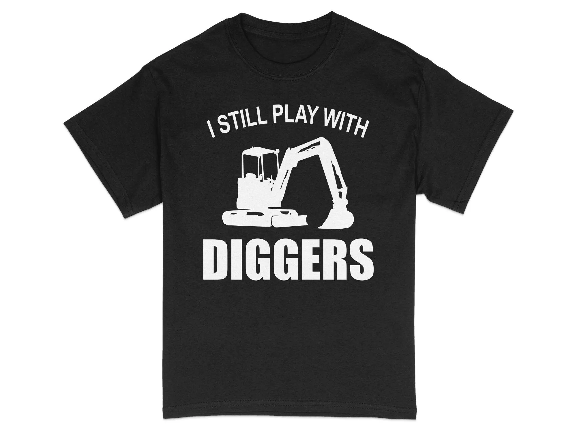 Men s Funny Excavator T Shirt  - огляд і ціна Heavy Equipment Operations