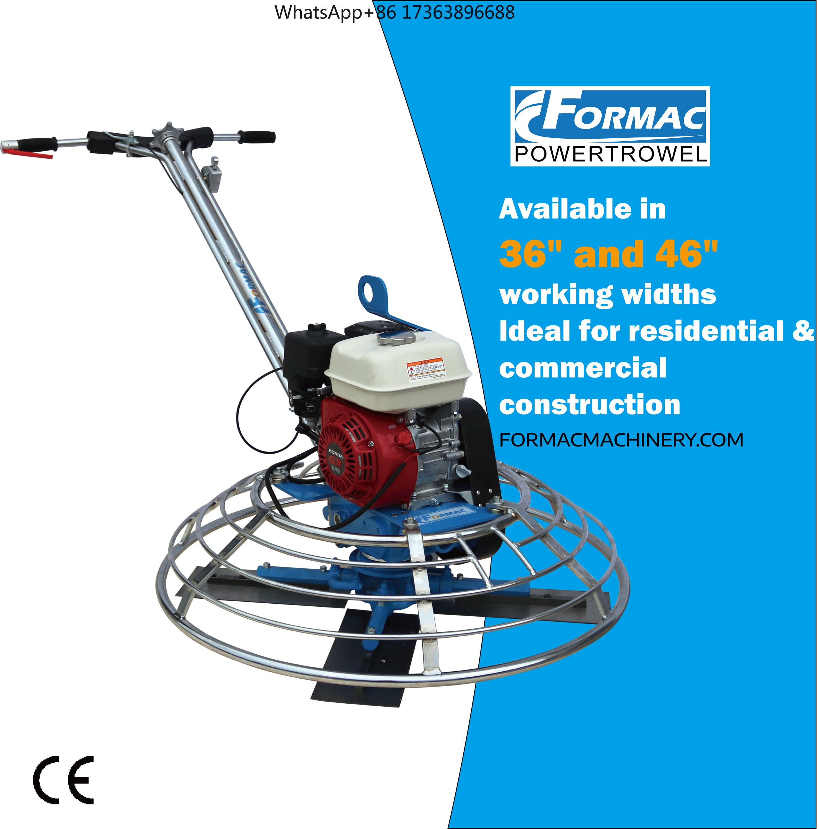BEST SELLING High Quality  Con - огляд і ціна Power Trowel Concrete
