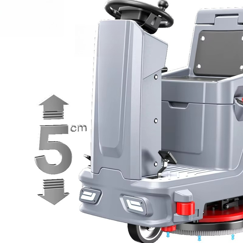 Driving Type Outdoor Industry  - огляд і ціна Industrial Floor Scrubber