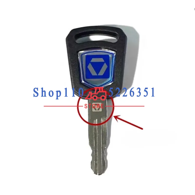 1PCS/3PCS/10PCS For XCMG XE60D - огляд і ціна Heavy Equipment Key Set