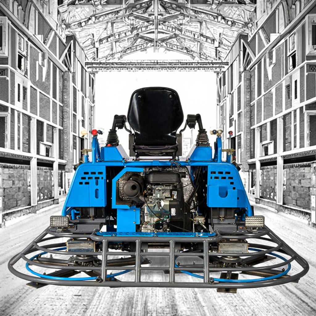 Gearbox Driven Ride On Power T - огляд і ціна Power Trowel Concrete