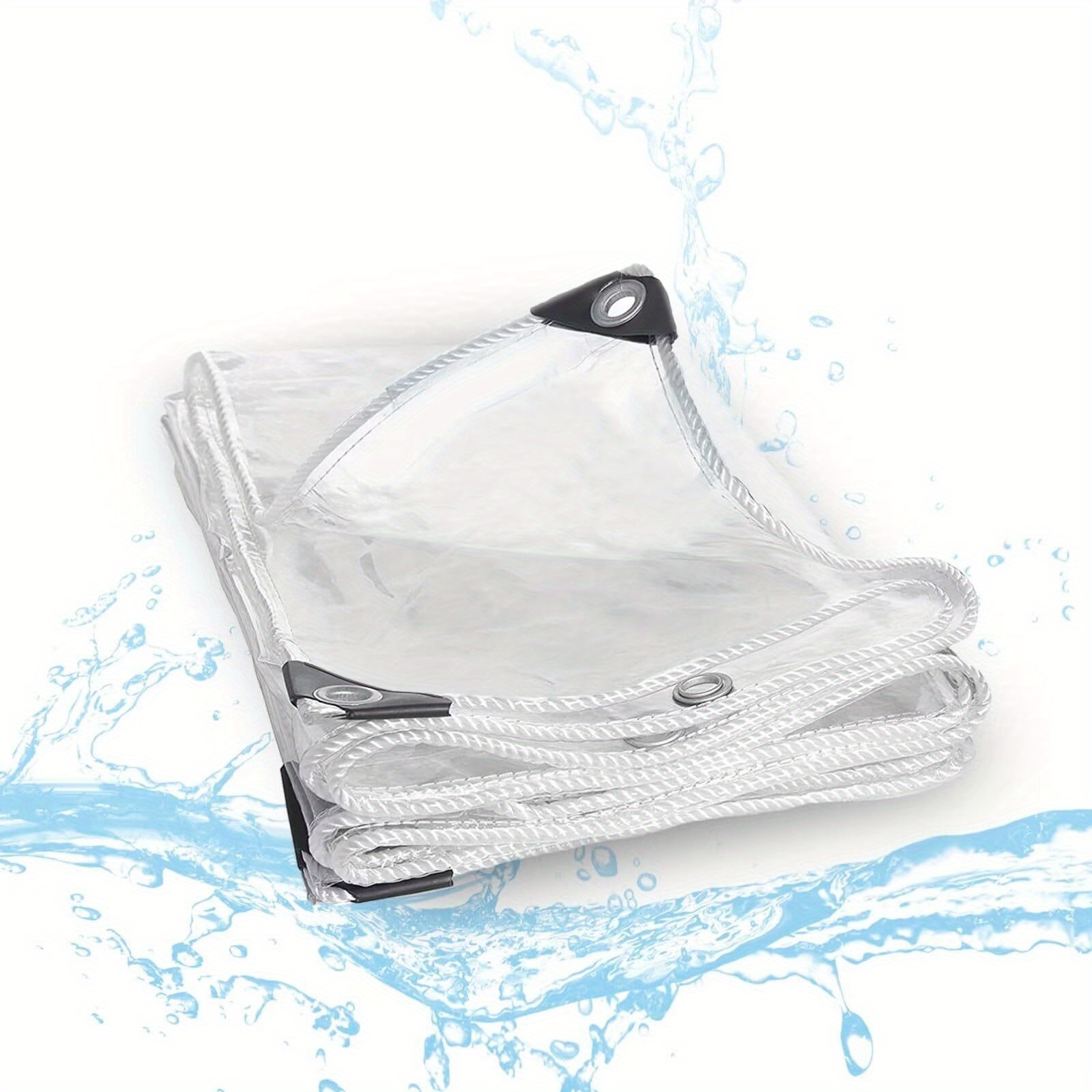 Heavy-Duty Transparent Tarp, W - огляд і ціна Heavy Equipment Unit