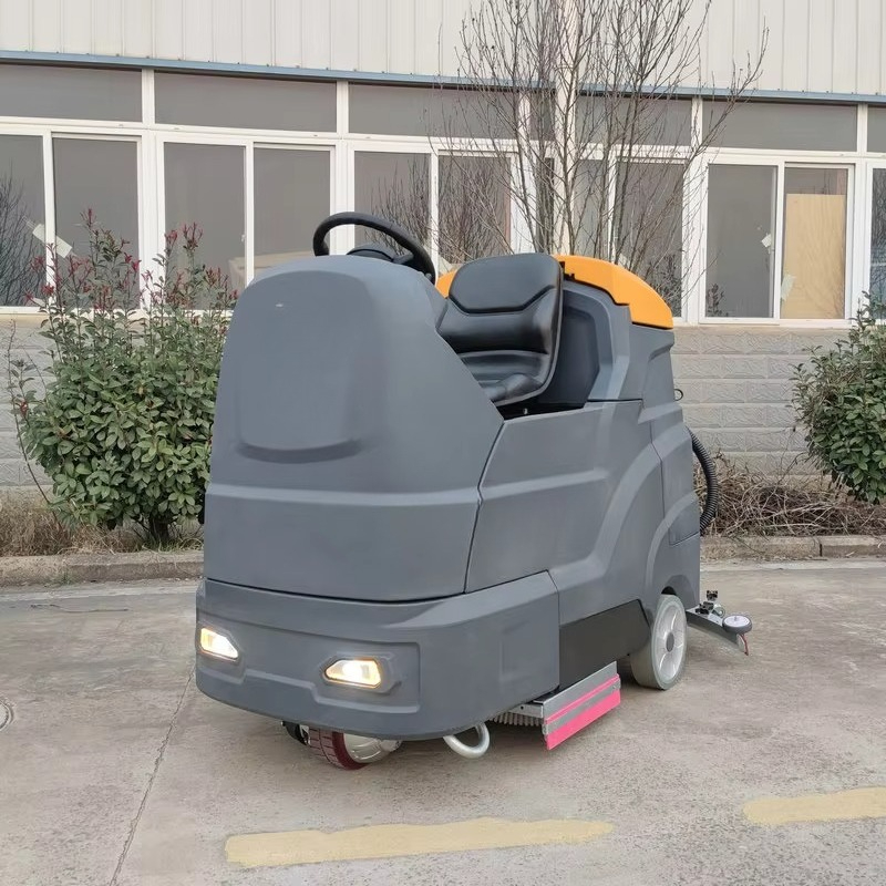 Double Professional Brush Floo - огляд і ціна Industrial Floor Scrubber