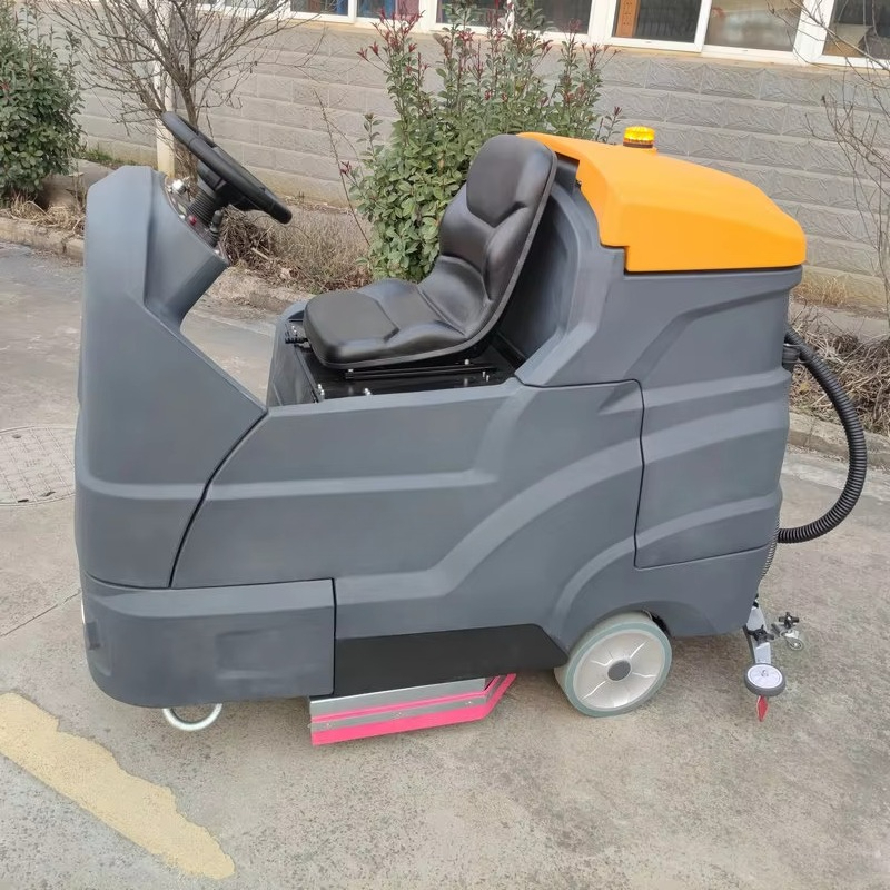 Double Professional Brush Floo - огляд і ціна Industrial Floor Scrubber