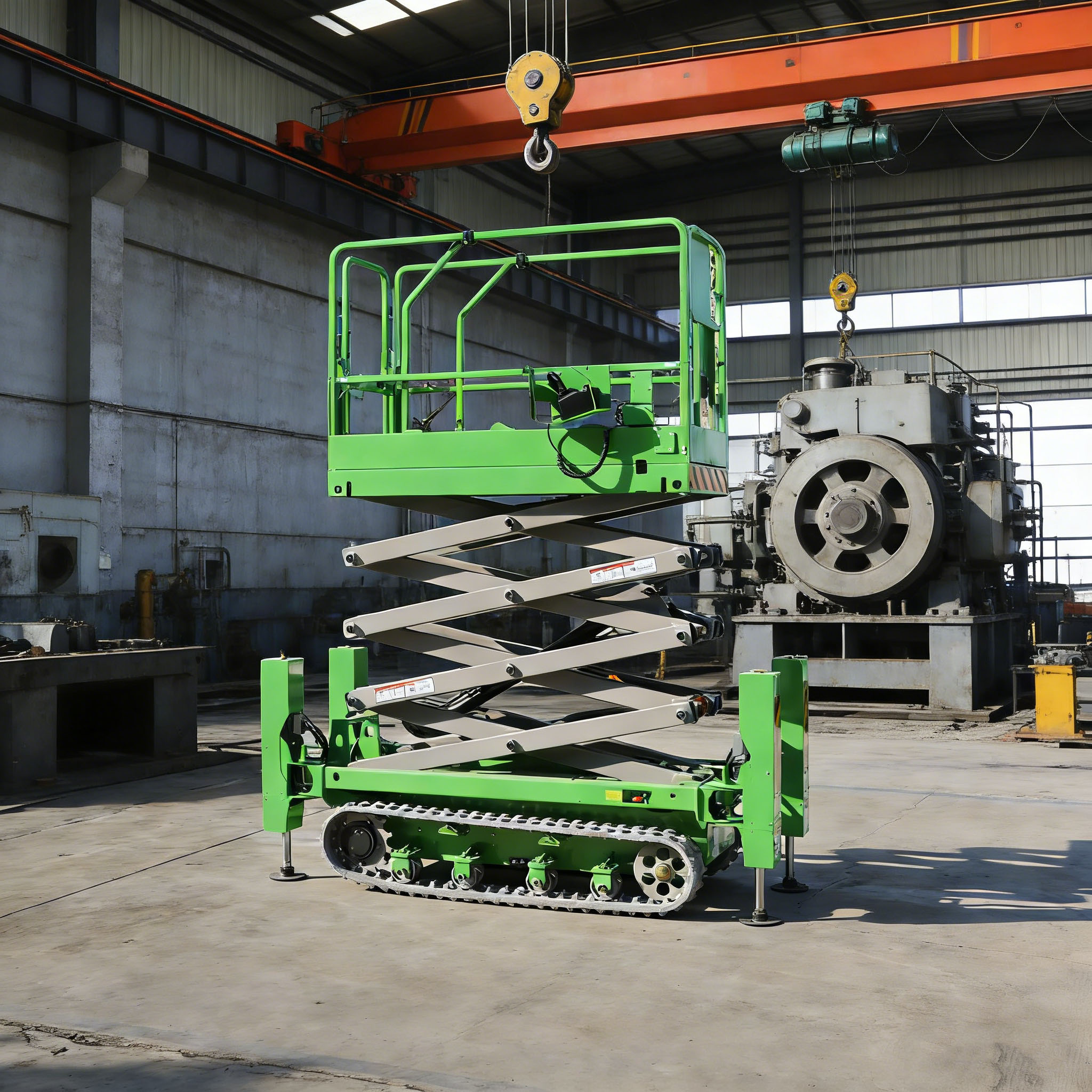 Crawler Aerial Platform Tracke - огляд і ціна Heavy Equipment Working