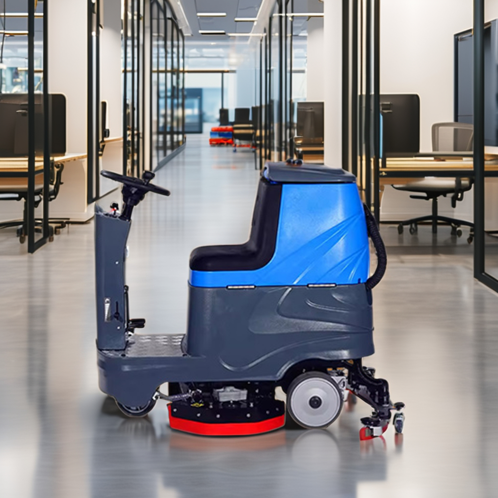 Brand New Electric Cordless Du - огляд і ціна Industrial Floor Scrubber
