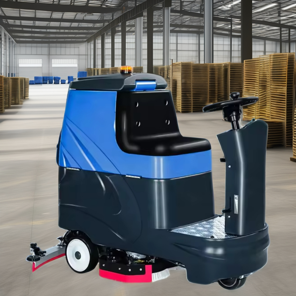 Brand New Electric Cordless Du - огляд і ціна Industrial Floor Scrubber