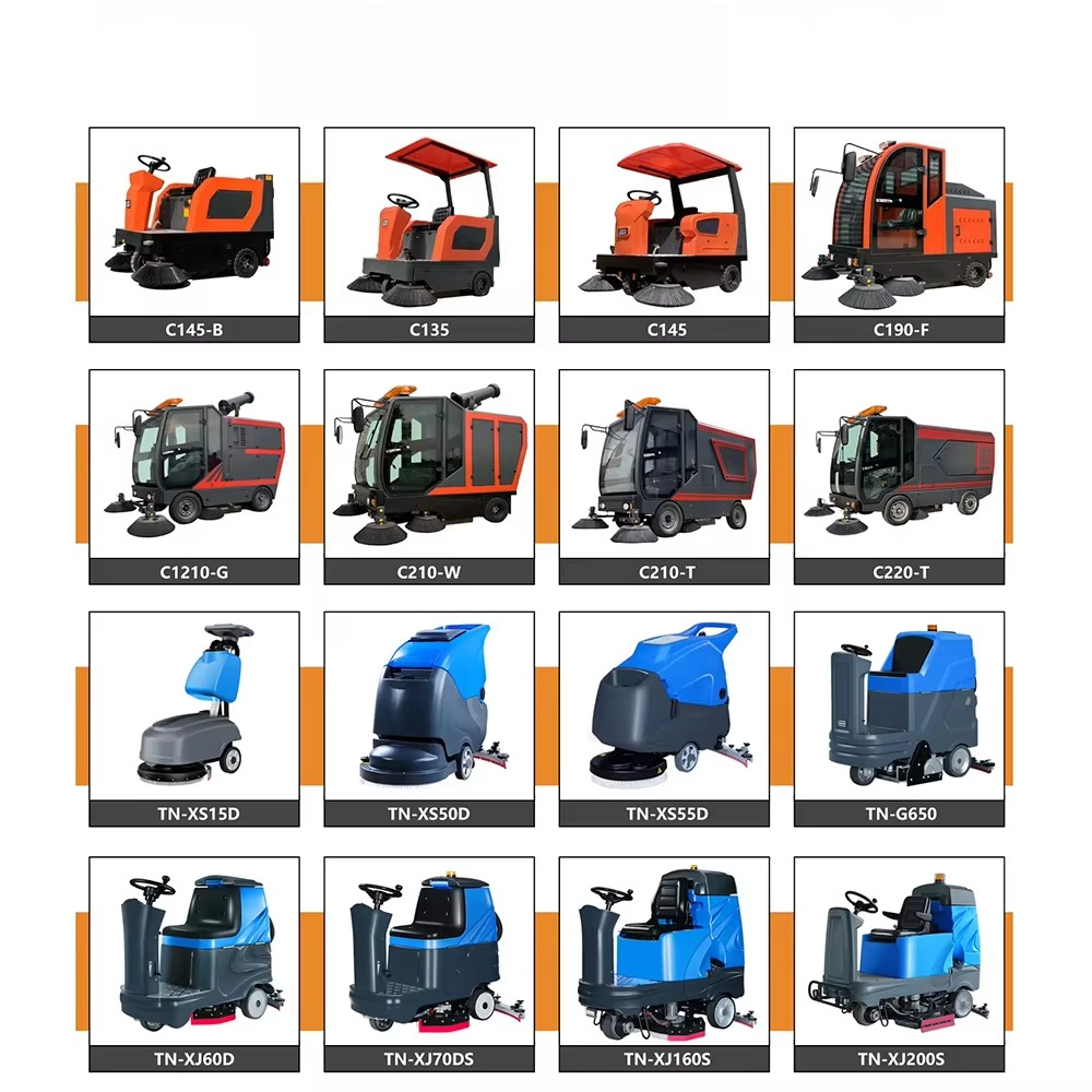 Brand New Electric Cordless Du - огляд і ціна Industrial Floor Scrubber
