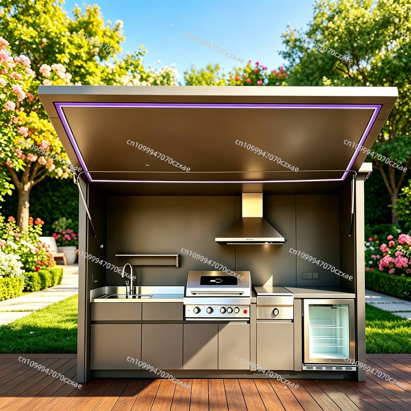All-Weather Outdoor Kitchen Un - огляд і ціна Heavy Equipment Kitchen