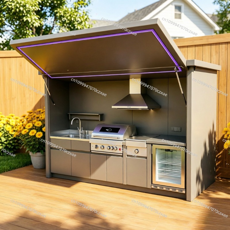 All-Weather Outdoor Kitchen Un - огляд і ціна Heavy Equipment Kitchen