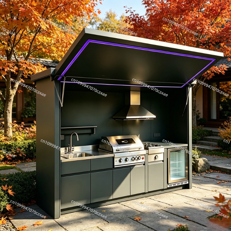 All-Weather Outdoor Kitchen Un - огляд і ціна Heavy Equipment Kitchen