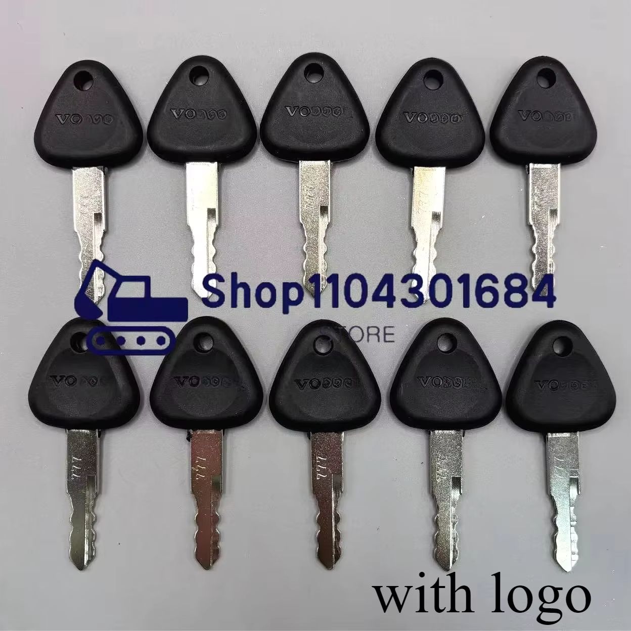 1/5/10 Pcs 777 Keys For Vol-vo - огляд і ціна Heavy Equipment Key Set