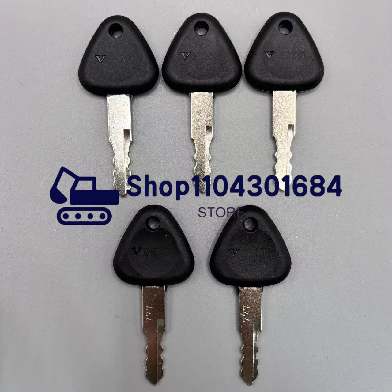 1/5/10 Pcs 777 Keys For Vol-vo - огляд і ціна Heavy Equipment Key Set