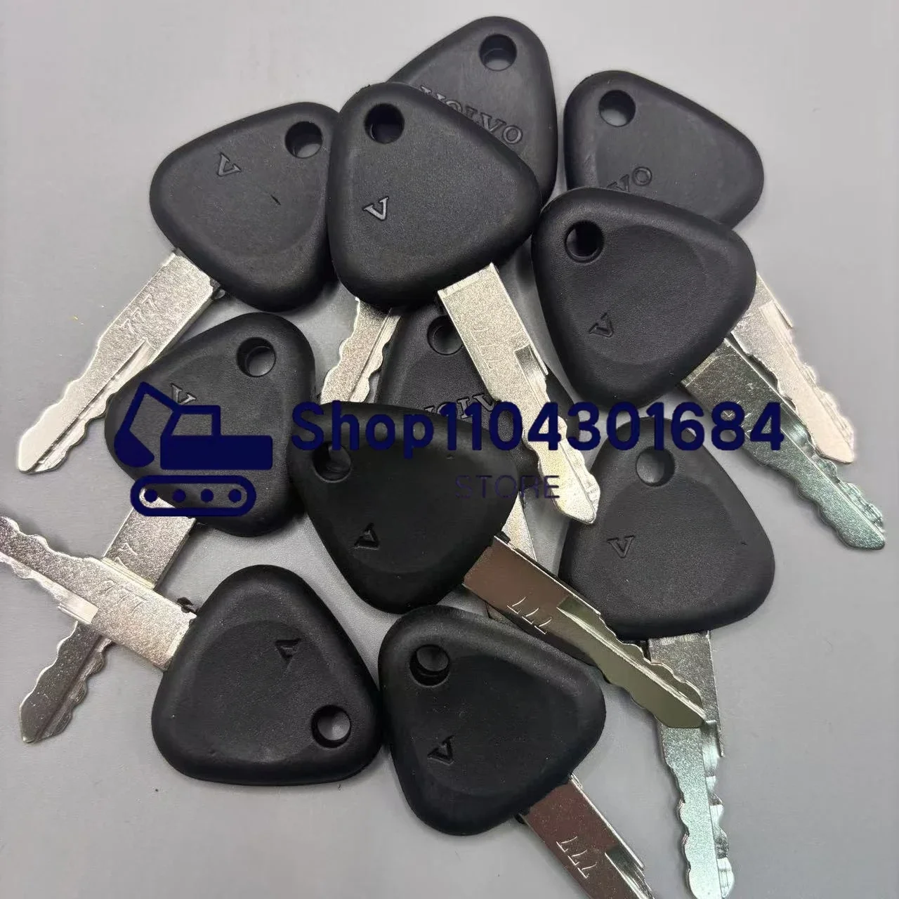 1/5/10 Pcs 777 Keys For Vol-vo - огляд і ціна Heavy Equipment Key Set