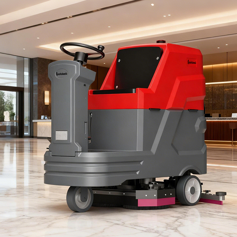 Industrial Cordless Floor Wash - огляд і ціна Industrial Floor Scrubber