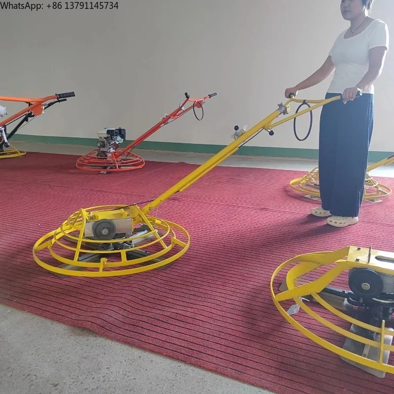 Hand-Pushed Concrete Helicopte - огляд і ціна Power Trowel Concrete