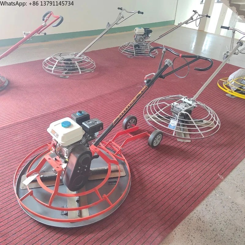 Hand-Pushed Concrete Helicopte - огляд і ціна Power Trowel Concrete