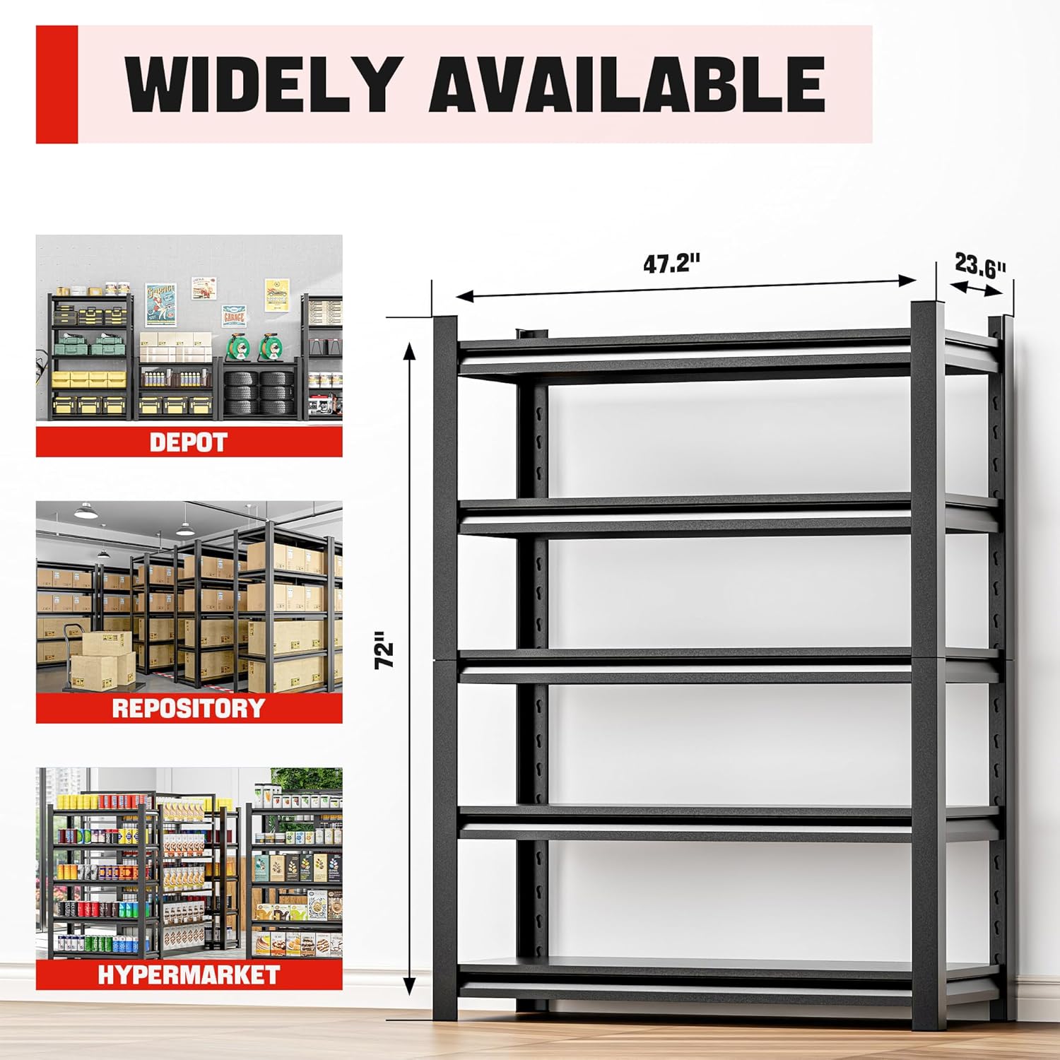 Heavy Duty Shelving – Metal 5  - огляд і ціна Heavy Equipment Unit
