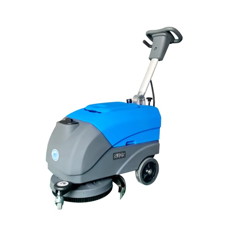 SJ 25  Folding  Handle  Batter - огляд і ціна Industrial Floor Scrubber