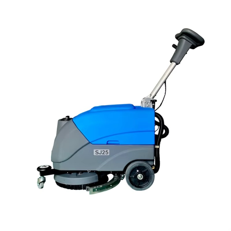 SJ 25  Folding  Handle  Batter - огляд і ціна Industrial Floor Scrubber