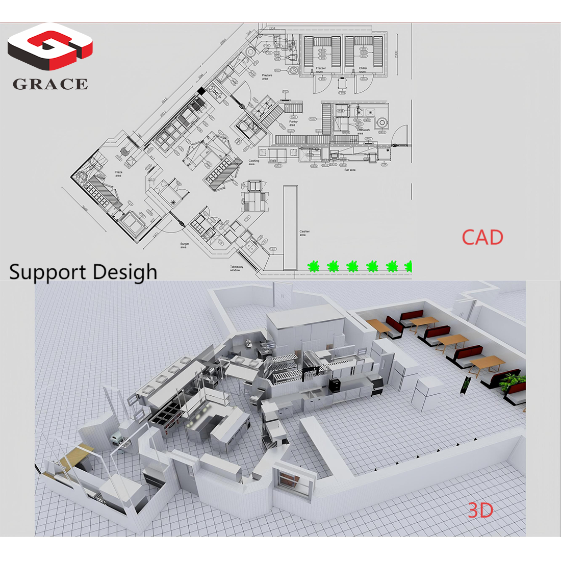 GRACE Heavy SS304 Commercial K - огляд і ціна Heavy Equipment Kitchen