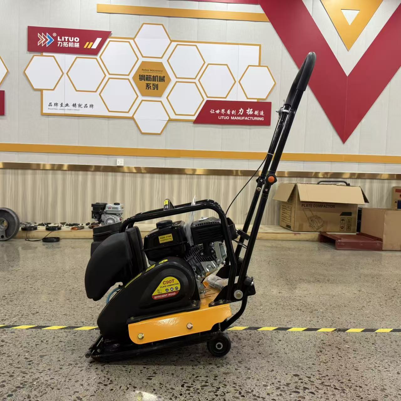 Heavy Duty Engine Concrete Vib - огляд і ціна Plate Compactor Vibrator